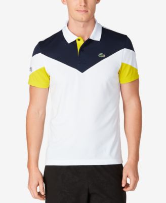 lacoste chevron polo shirt