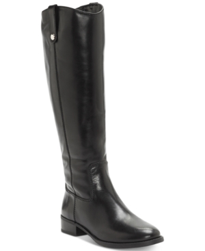image of Inc Fawne Riding Leather Boots, Created for Macy-s Women-s Shoes