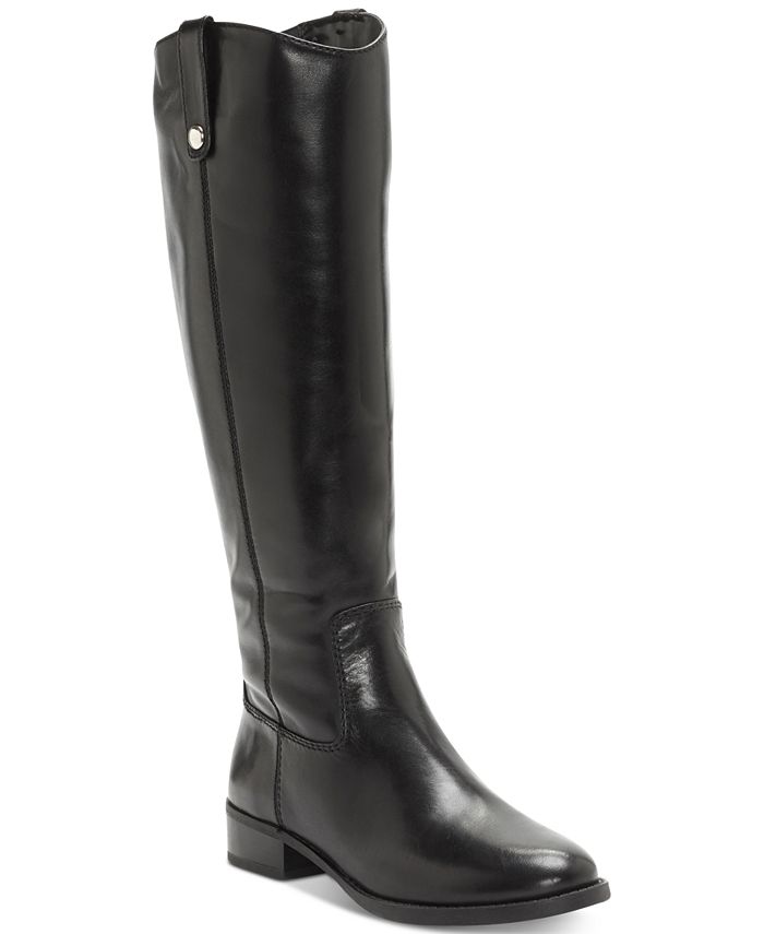 INC International Concepts Fawne Riding Leather Boots , Created for ...