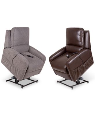 karwin leather power lift reclining chair