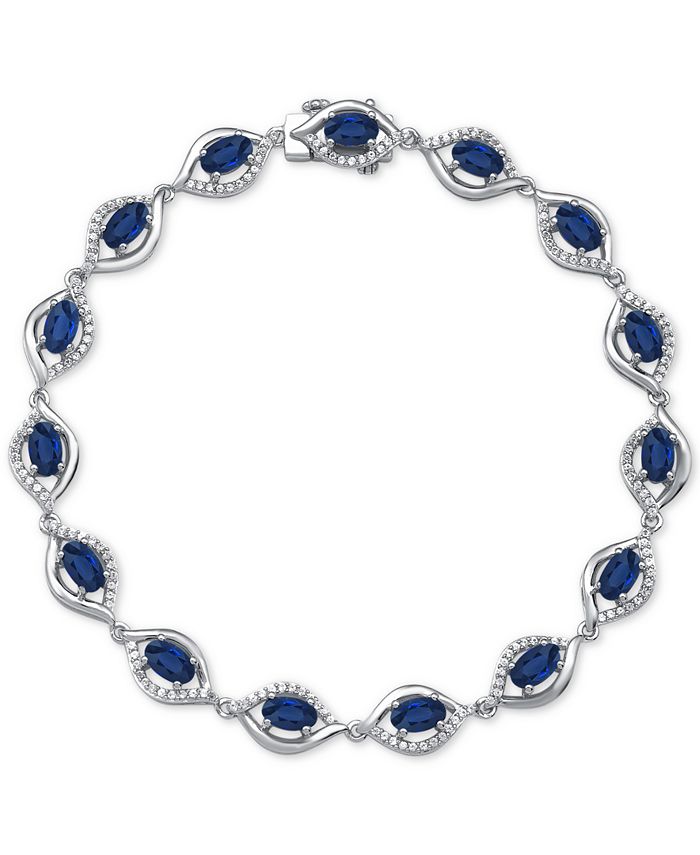 Macy's sapphire bracelet Outlet