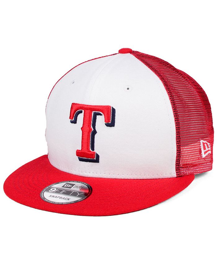 Vintage 90s Texas Rangers MLB Snapback Hat Baseball Cap 