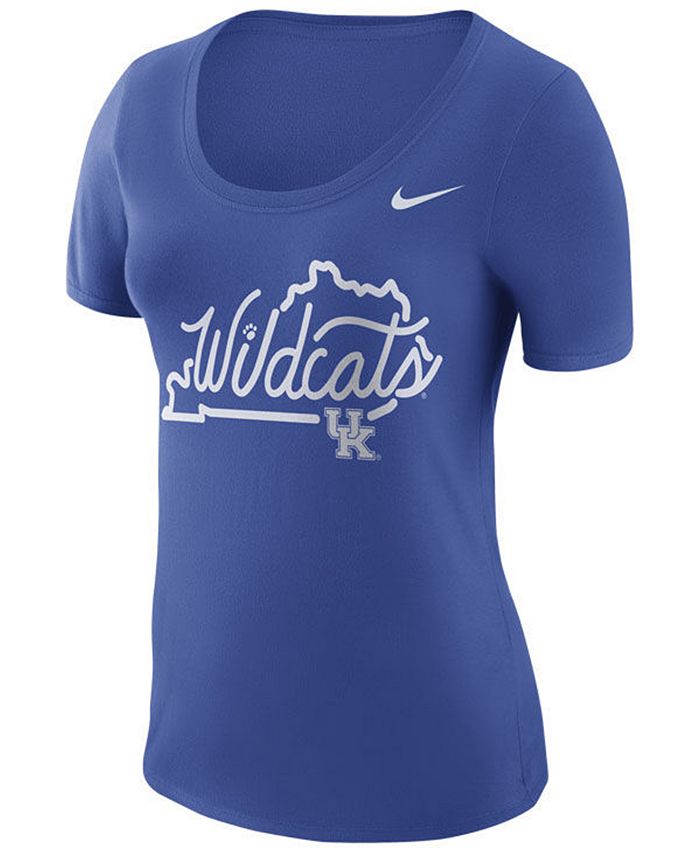 Nike Women's Royal Los Angeles Dodgers Wordmark T-shirt - Macy's