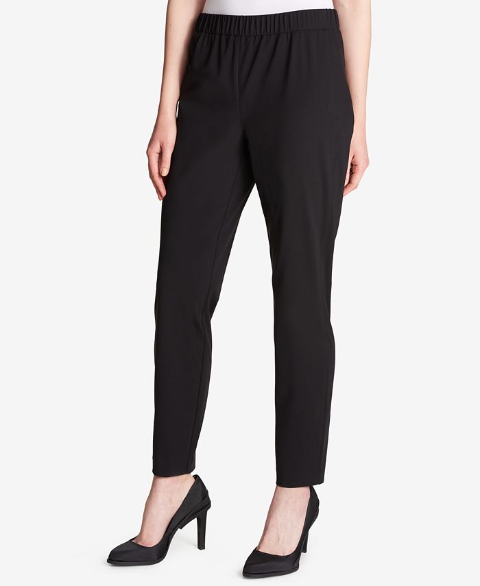 DKNY Pull-On Straight-Leg Pants, Created for Macy's - Macy's