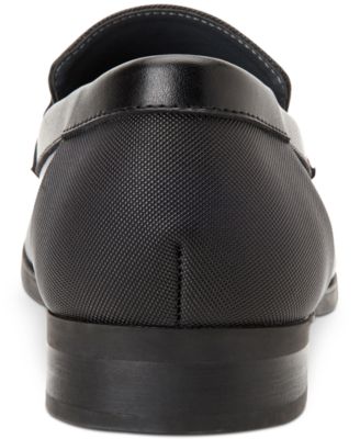 calvin klein men's jameson soft leather loafers