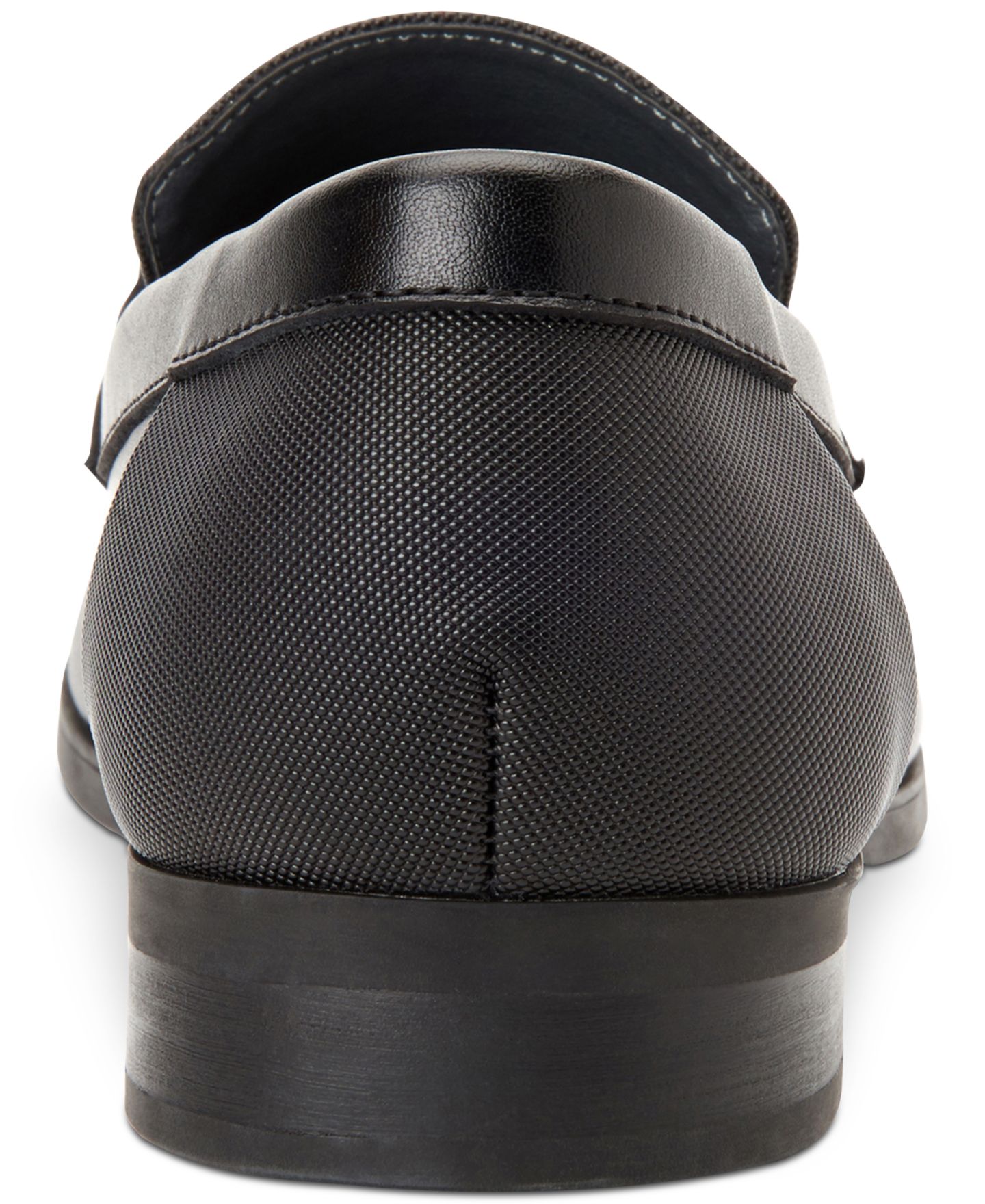 Мужские туфли Calvin Klein Jameson Slip-on Dress Shoes, цвет: Чёрный — фото 5