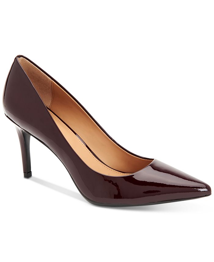 Calvin klein gayle pointy toe sales pump