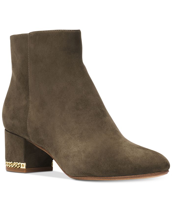 Michael kors sabrina best sale ankle boots