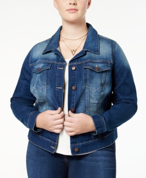Jessica Simpson's Pixie Long Sleeve Denim jacket is a must-have wardrobe staple. Land a classic layer with a feminine fit for your casual look with this button-down denim jacket. This will become the jacket you can not leave home without.