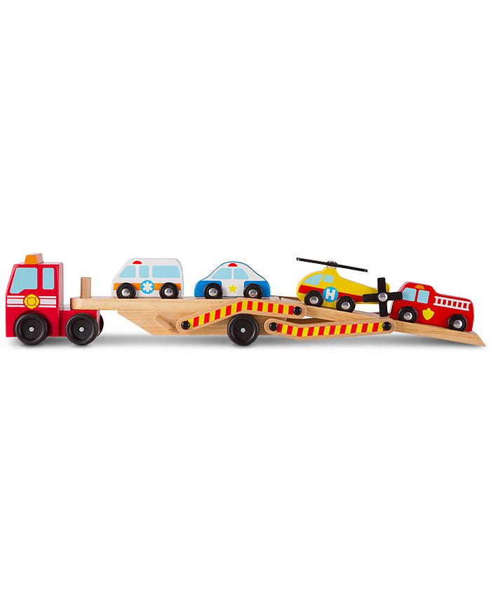 Melissa & Doug Melissa And Doug Emergency Vehicle Set In No
