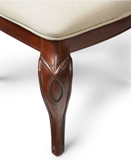 Furniture Bordeaux Dining Chair, Queen Anne Side Chair, Created for