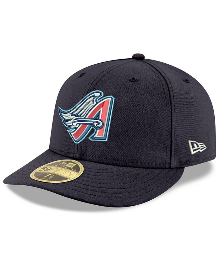 Lids Los Angeles Angels New Era White Logo Low Profile 59FIFTY