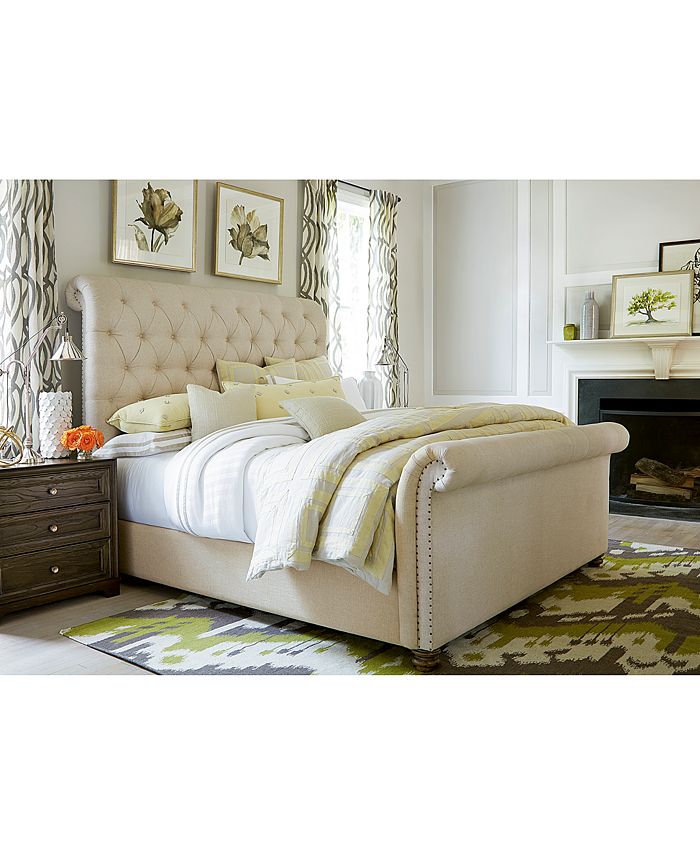 Furniture Taylor Upholstered King Bed Macy's