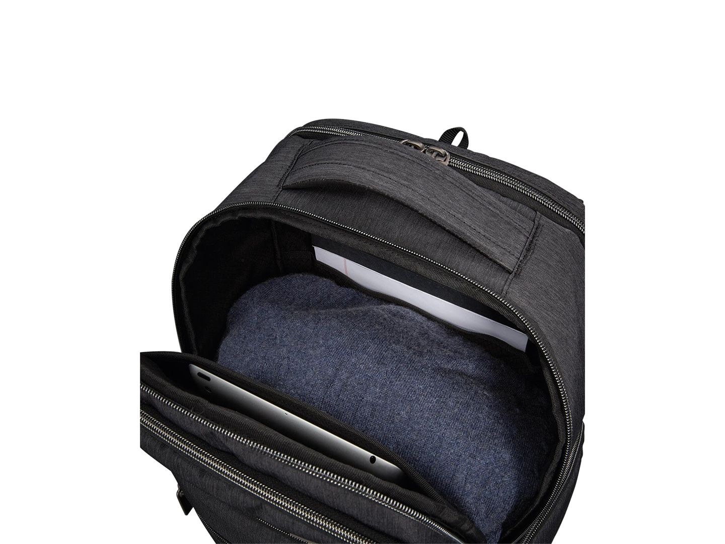 Рюкзак Samsonite Modern Utility 17.7" Paracycle, цвет: Угольный меланжевый — фото 8