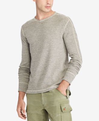 Polo Ralph Lauren - Men's Big & Tall Waffle-Knit Long-Sleeve T-Shirt