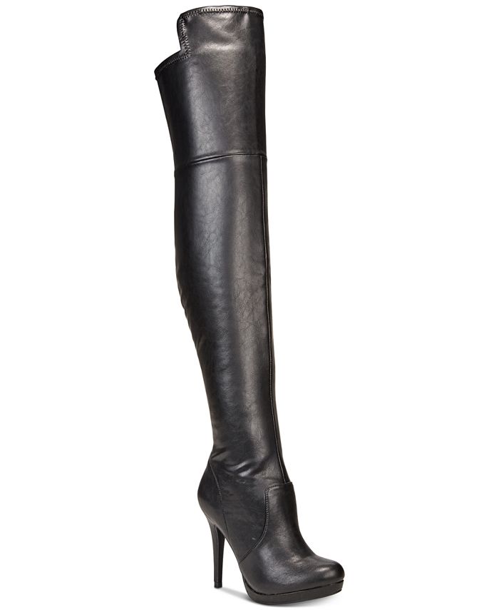 Thalia Sodi Blairre Wide-Calf Wide-Width Over-The-Knee Platform Boots ...