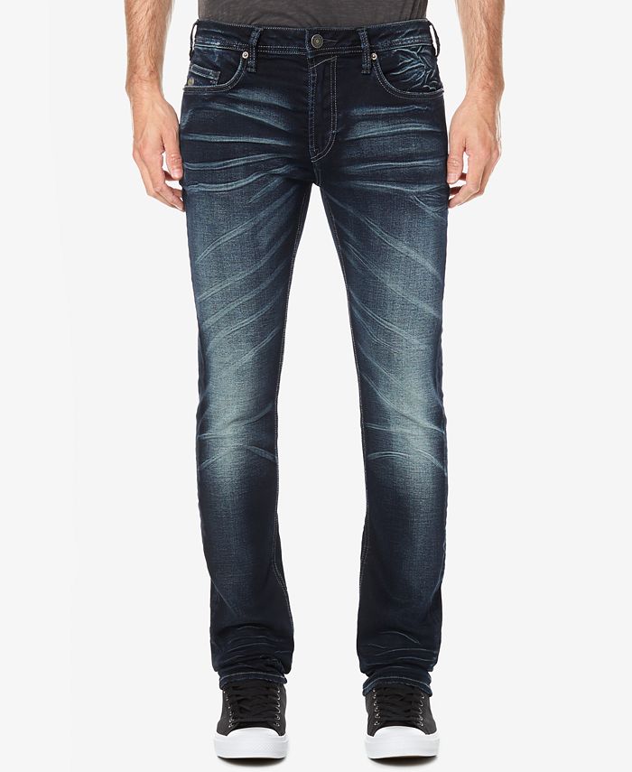 XFLWAM Men's Skinny Jeans Fashion Casual Slim Fit Stretch Cotton