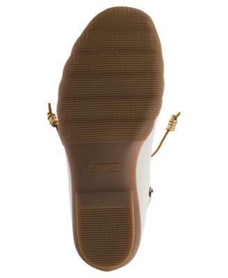 macy's black sperry duck boots