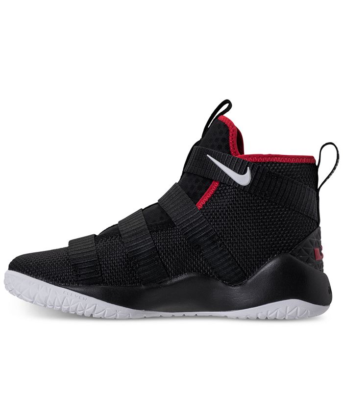 Nike Little Boys' LeBron Soldier 11 Basketball Sneakers from Finish ...