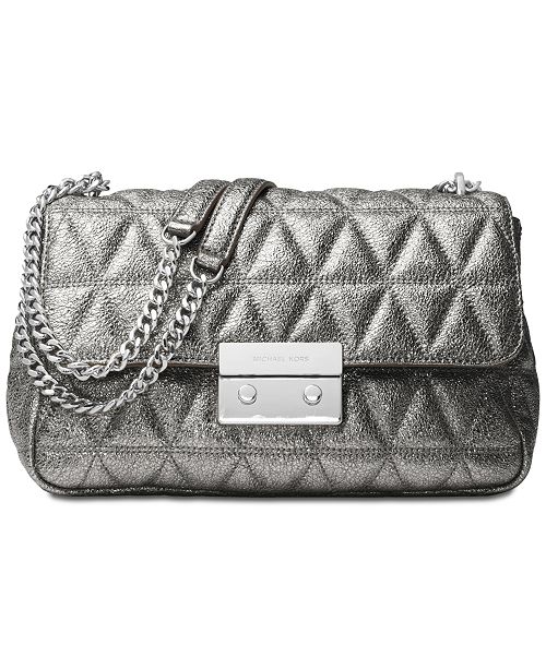 Michael Kors Sloan Large Chain Shoulder Bag & Reviews - Handbags & Accessories - Macy&#39;s
