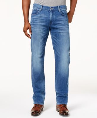 7 For All Mankind Men's Wyatt Stretch Straight fit Jeans - Macy's