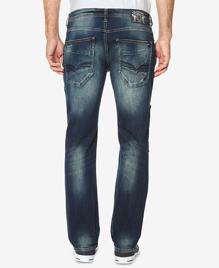 Buffalo David Bitton Men's Evan-X Slim Straight-Fit Stretch Jeans - Macy's