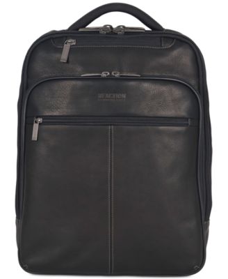 Kenneth Cole Reaction - EZ-Scan Colombian Leather 16" Computer Backpack