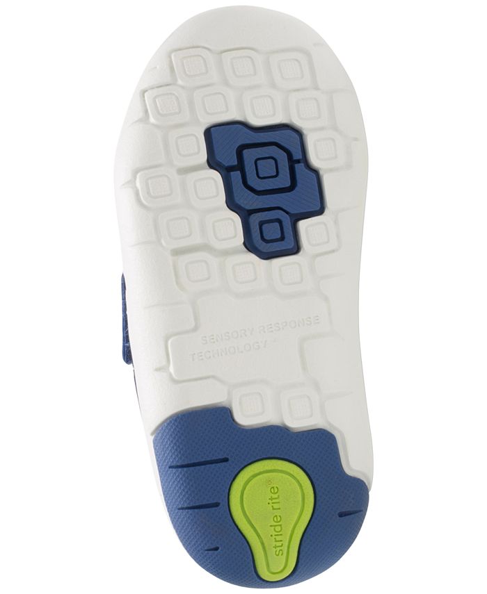Stride Rite SRT Ryker Toddler Boys' Shoes - Leather With Hook & Loop Closure - View #3