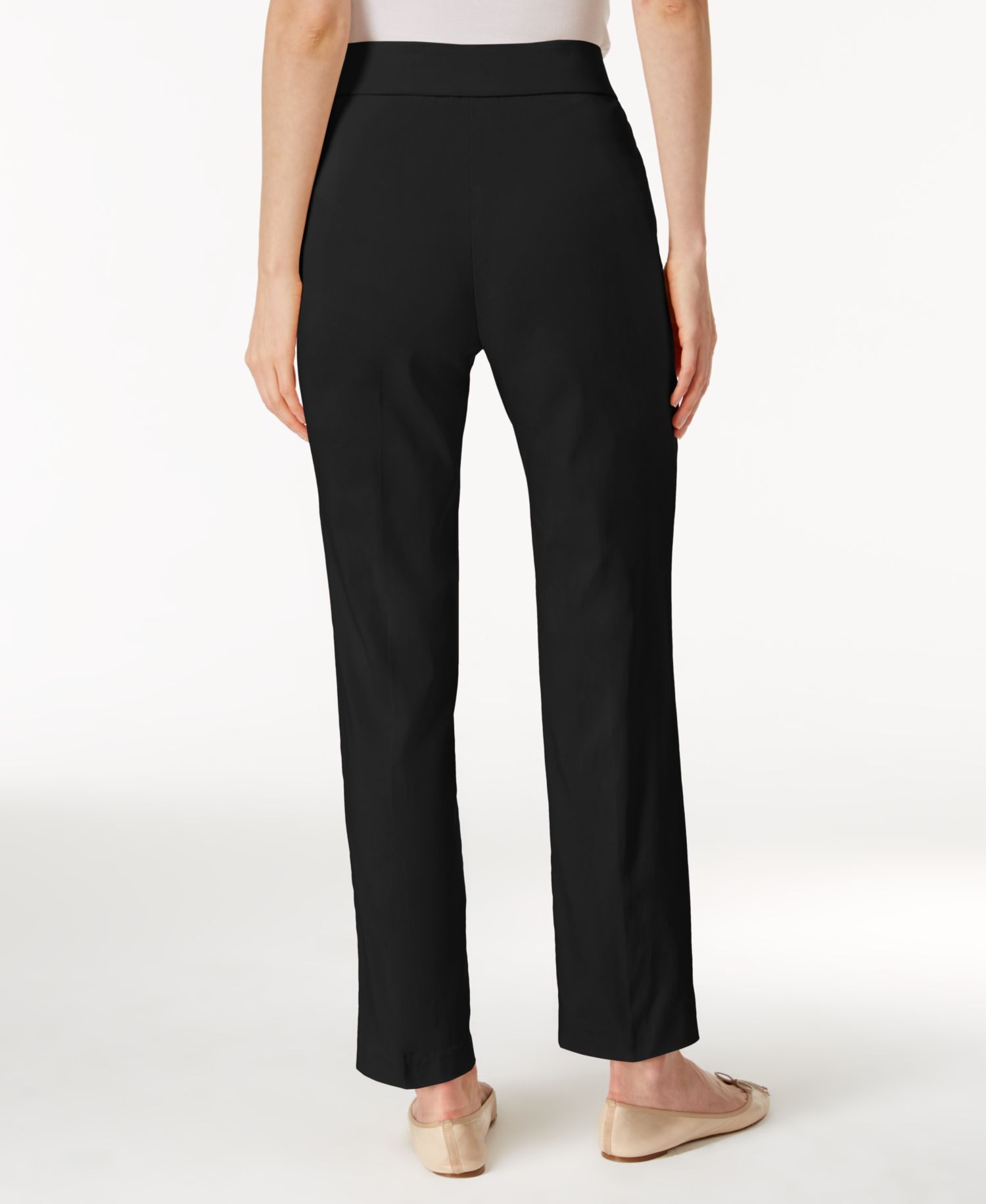 Classics Allure Pull-On Slim-Leg Pants
