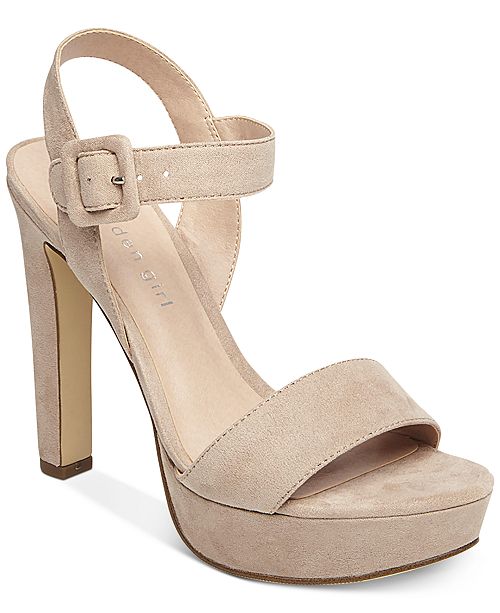 Madden Girl Rollo Platform Sandals & Reviews Heels & Pumps Shoes