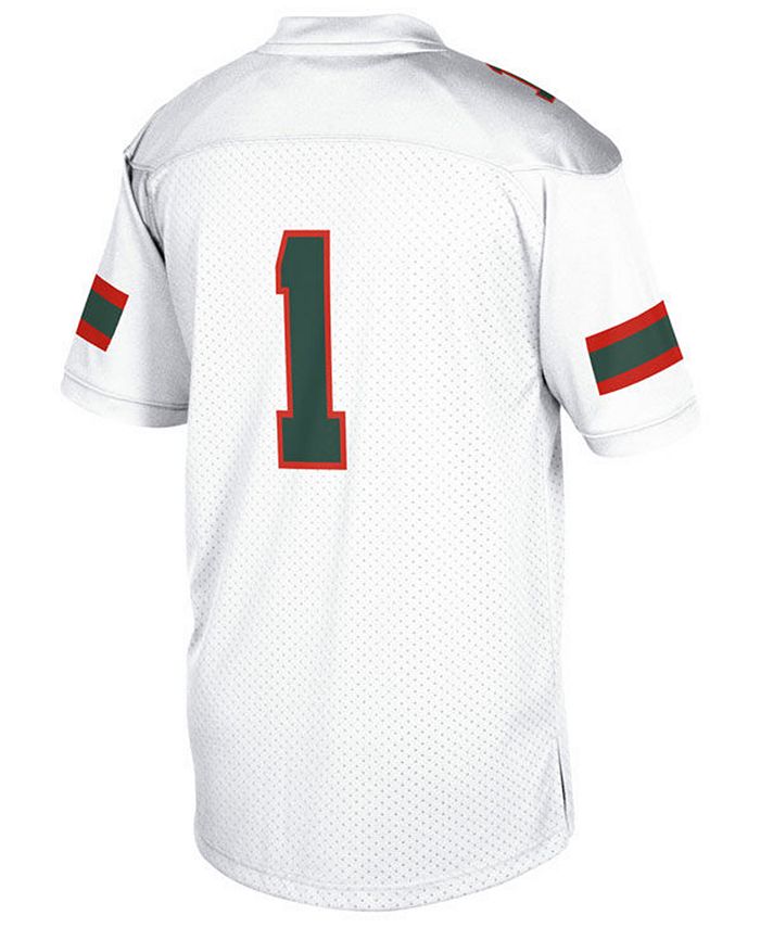 Nike Men's 1 Miami Hurricanes Replica Football Jersey Macy's