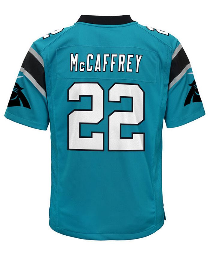 Nike Christian McCaffrey Carolina Panthers Game Jersey, Big Boys