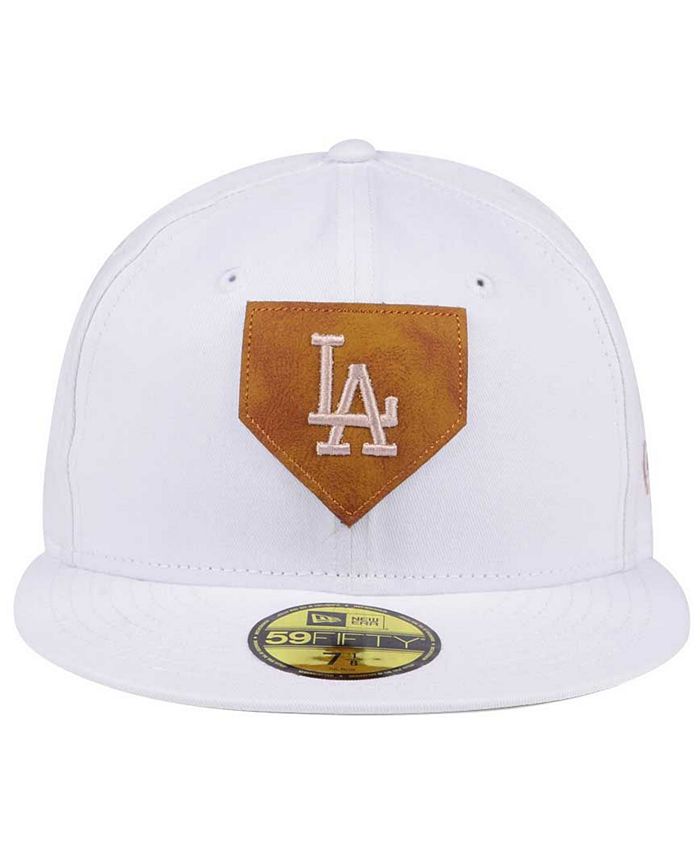 New Era Los Angeles Dodgers The Logo of Leather 59FIFTY Cap - Macy's