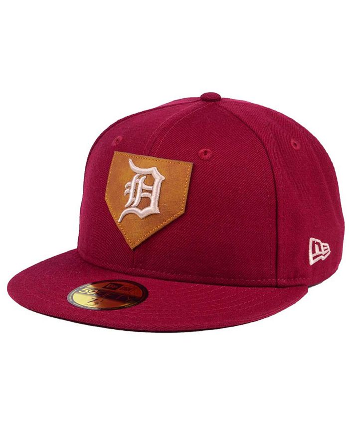 New Era Detroit Tigers The Logo of Leather 59FIFTY Fitted Cap - Macy's