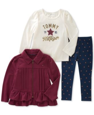 tommy hilfiger leggings and shirt