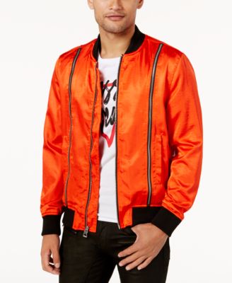 guess orange jacket