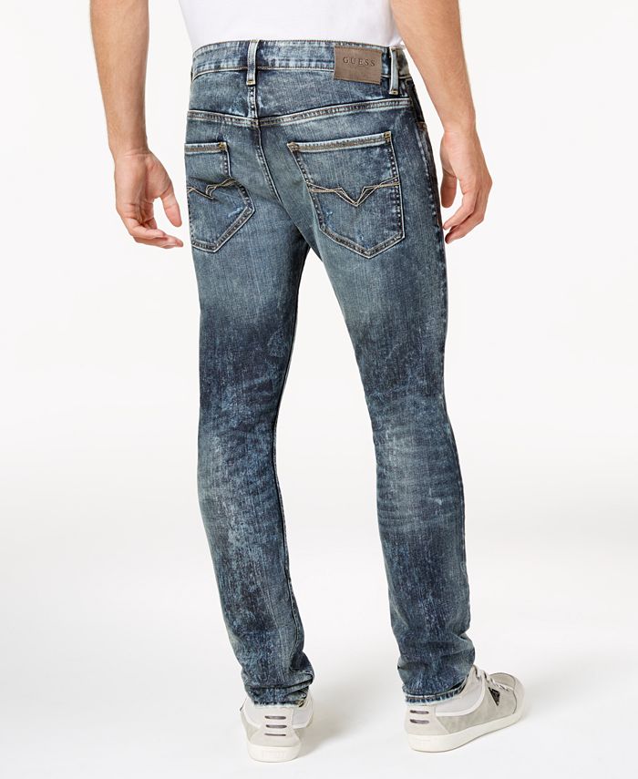 GUESS Men's Carpenter Skinny Stretch Jeans & Reviews - Jeans - Men - Macy's