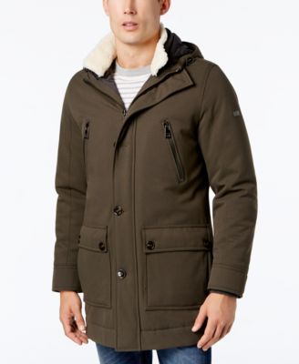 fleece lined anorak jacket