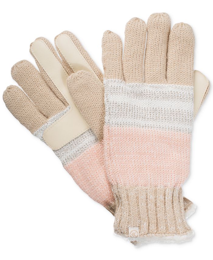 Isotoner Signature Women's Blurred Stripe smarTouch® Gloves - Macy's