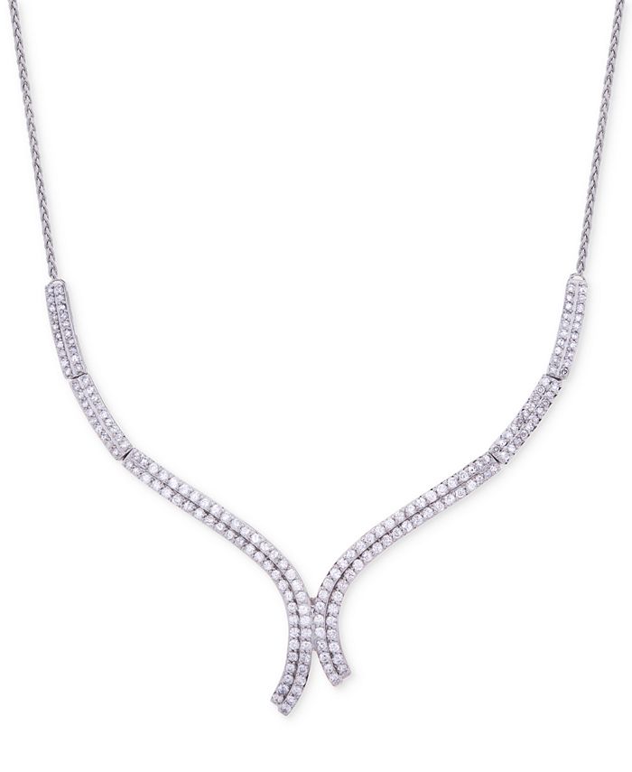 Wrapped in Love Diamond Curve Statement Necklace (1-1/2 ct. t.w.) in ...