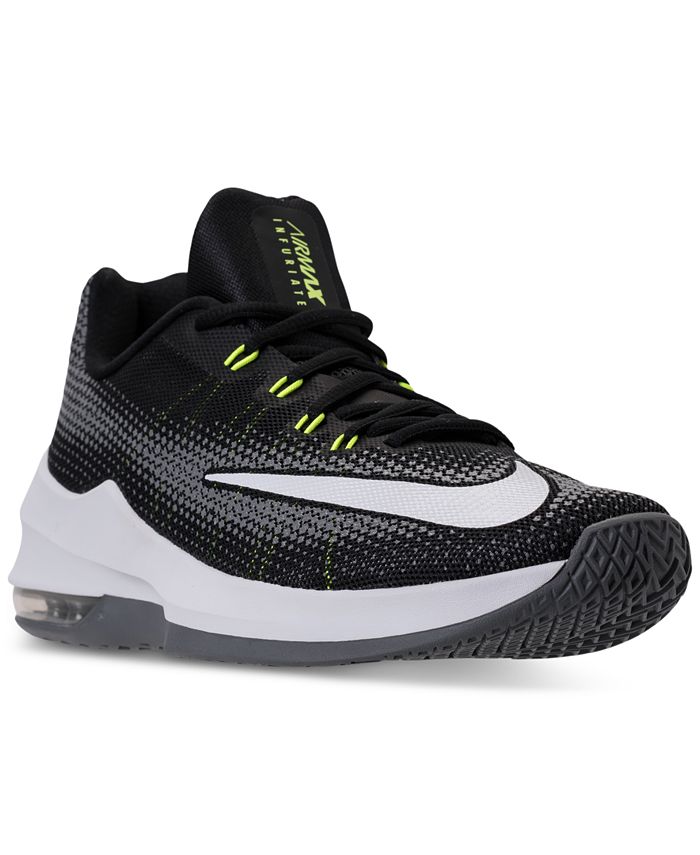 Nike Men's Air Max Infuriate Basketball Sneakers from Finish Line Macy's