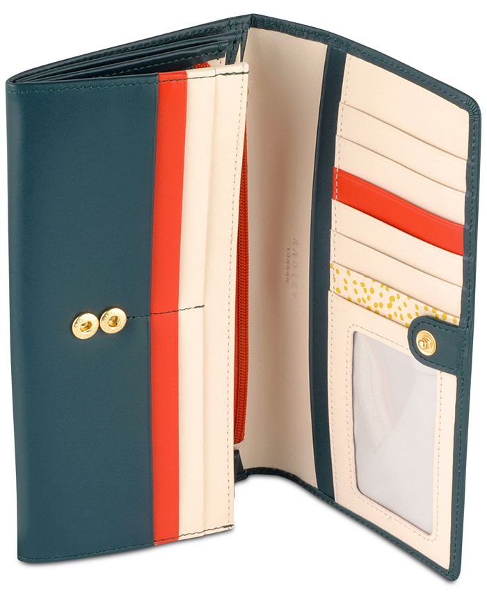 Radley London The Wrong Tree Large Flapover Matinee Wallet Macy's