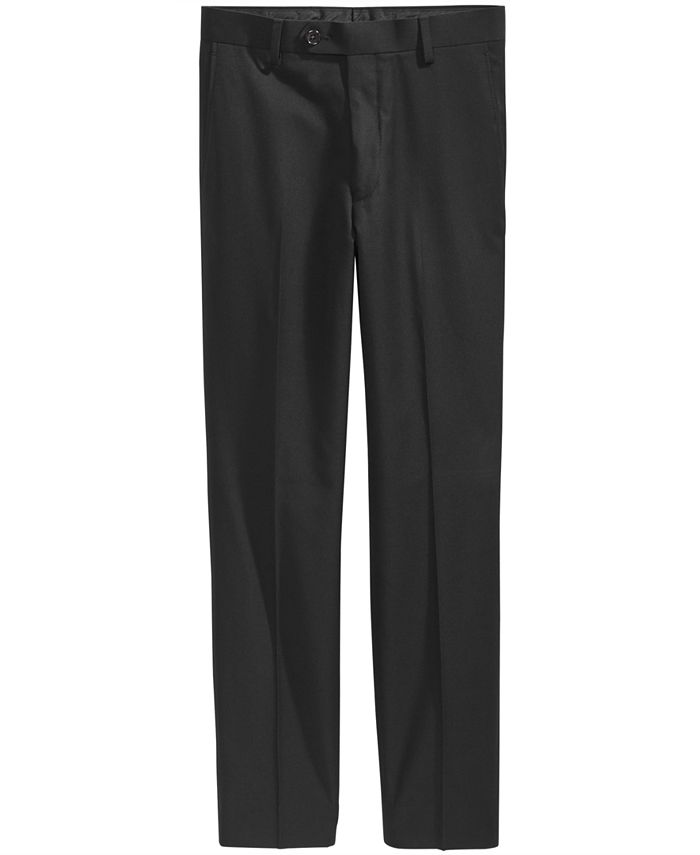 Lauren Ralph Lauren Solid Black Suiting Pants, Little Boys & Reviews ...