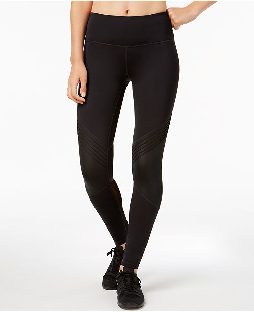 Ideology Performance Leggings, Created for Macy's & Reviews - Pants ...