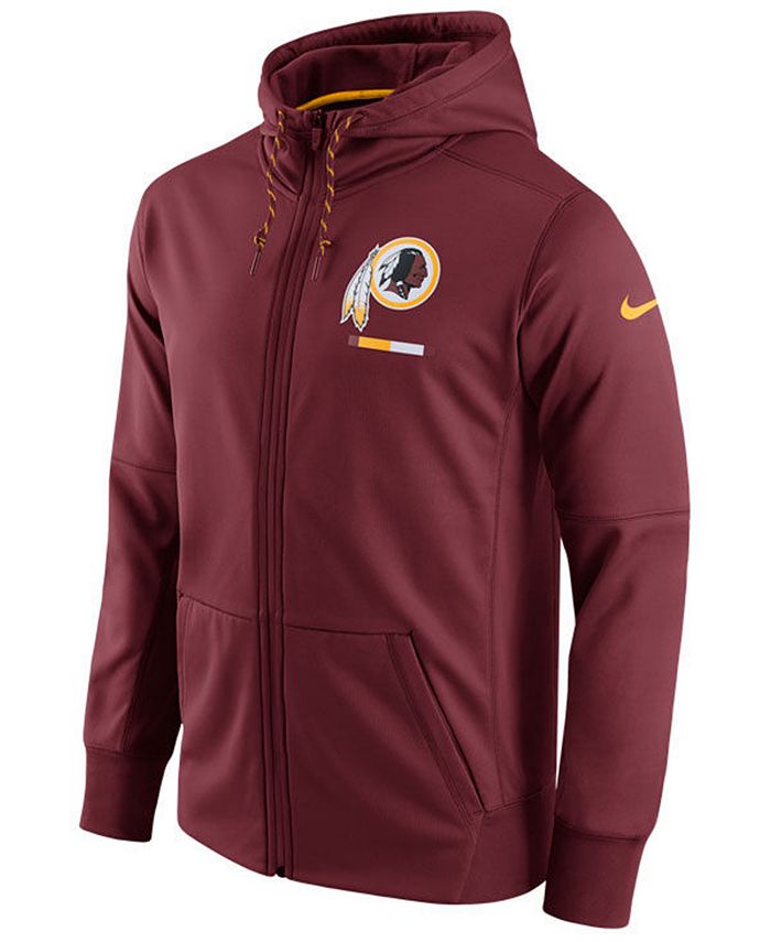 Sporty hoodie Washington Redskins Jacket  Zip up Autumn Sweater Tops 
