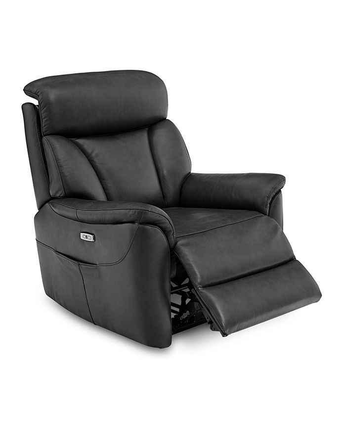 Furniture - Brycin Leather Power Recliner