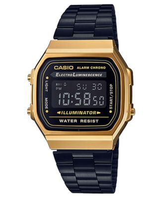 casio stainless steel black