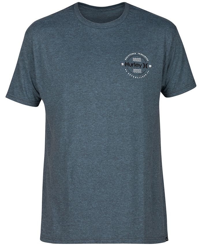 Hurley Men's Wavelength Logo-Print T-Shirt - Macy's