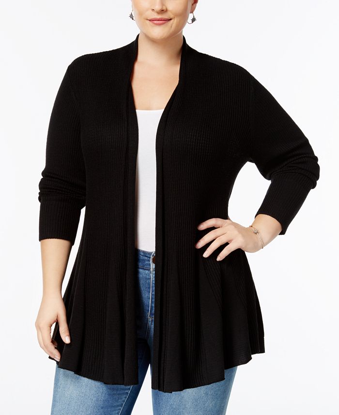 INC International Concepts I.N.C. Plus Size Ribbed Knit Swing
