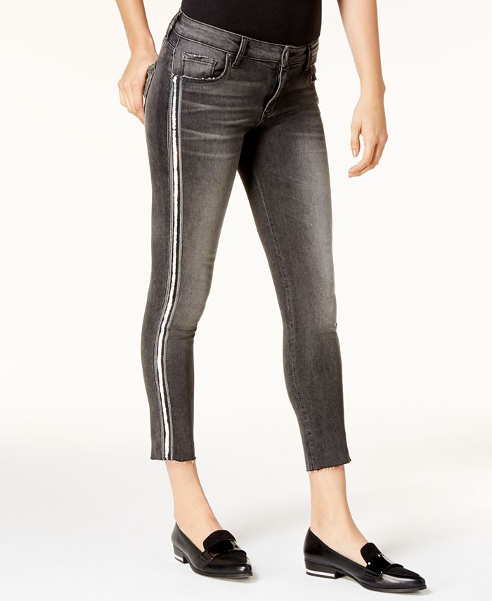 Tuxedo stripe clearance jeans womens